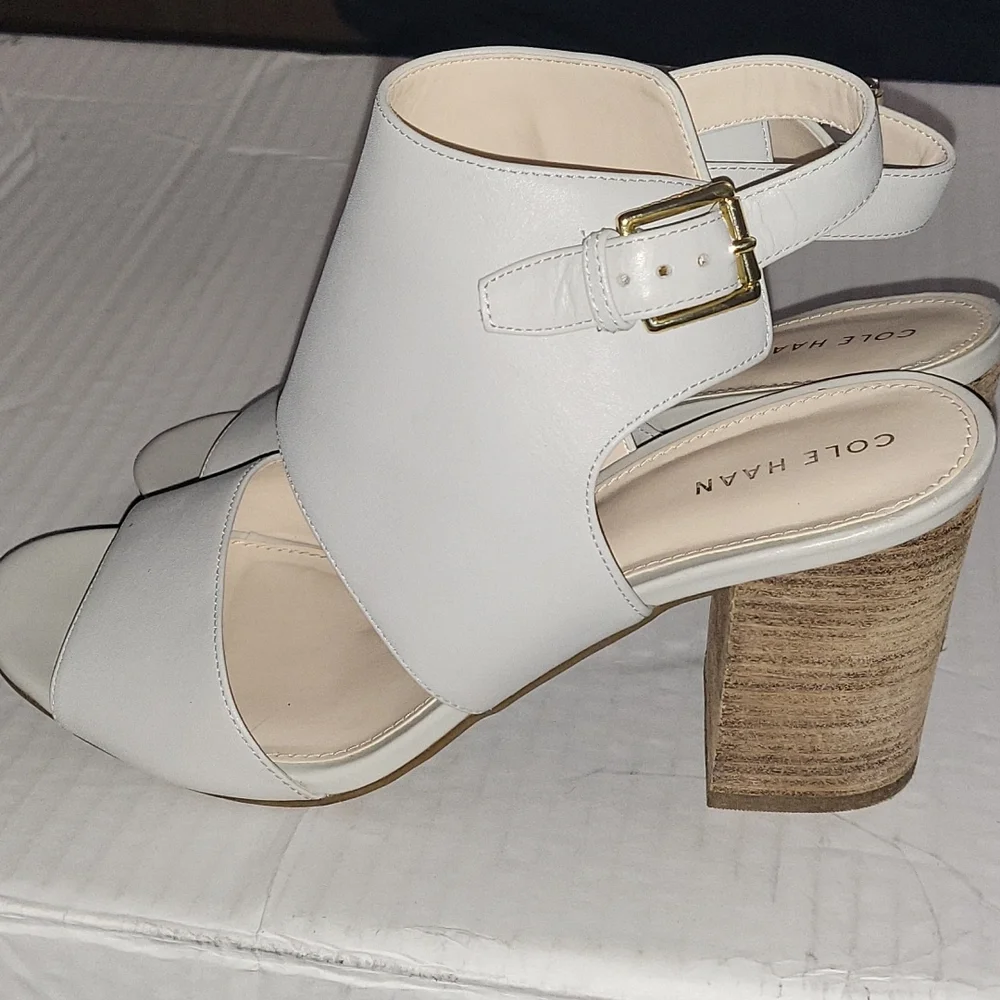 Cole Haan Gray Sandal 8 B - Picture 3 of 8